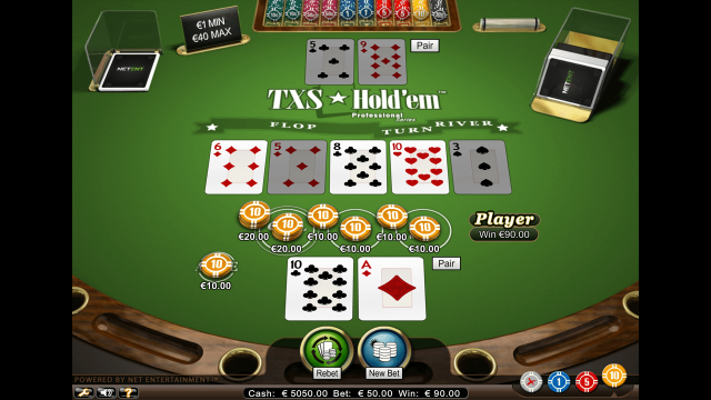 Бонусная игра TXS Hold'em Pro Series 8